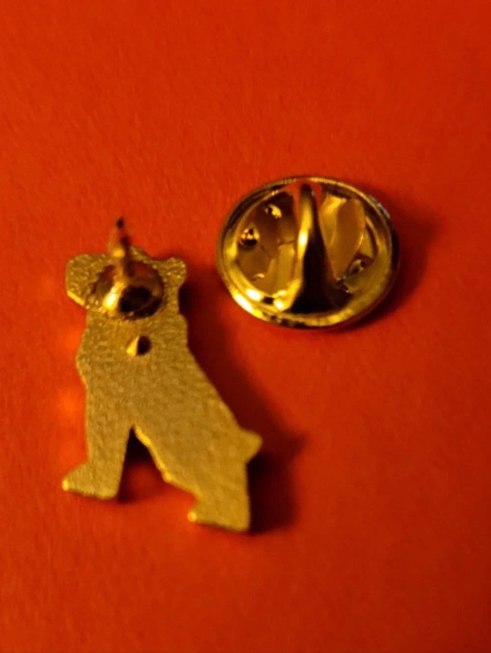 Mack Trucks Goldtone Dog Lapel Pin - Men Accessories